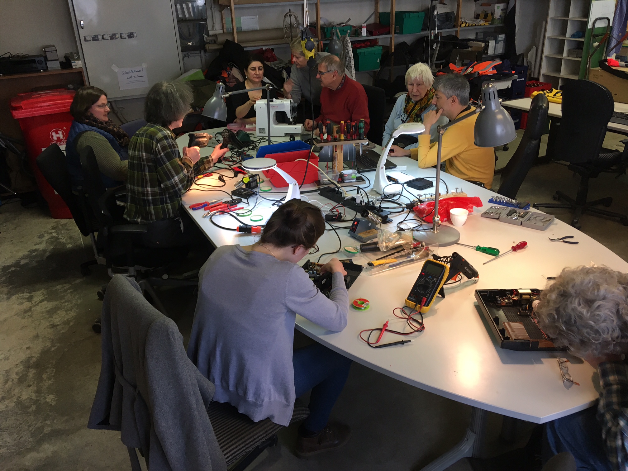 Repaircafé der Ermekeilinitiative