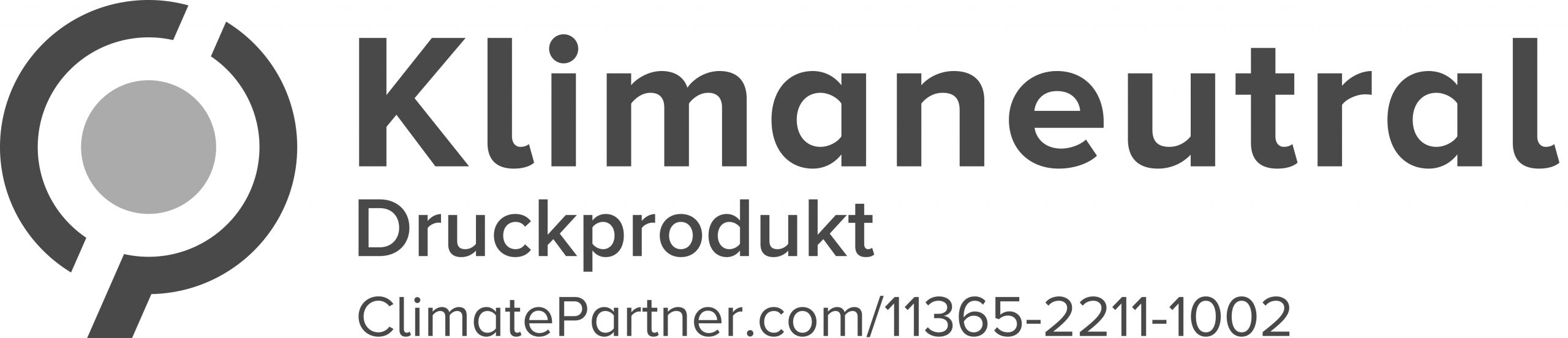 Klimaneutral Label